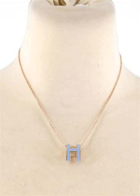 hermes 頸鏈 pop h|hermes pop h pendant.